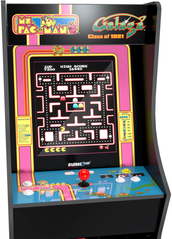 Arcade1Up – Ms. PacMan & Galaga 1981 Ed Arcade
